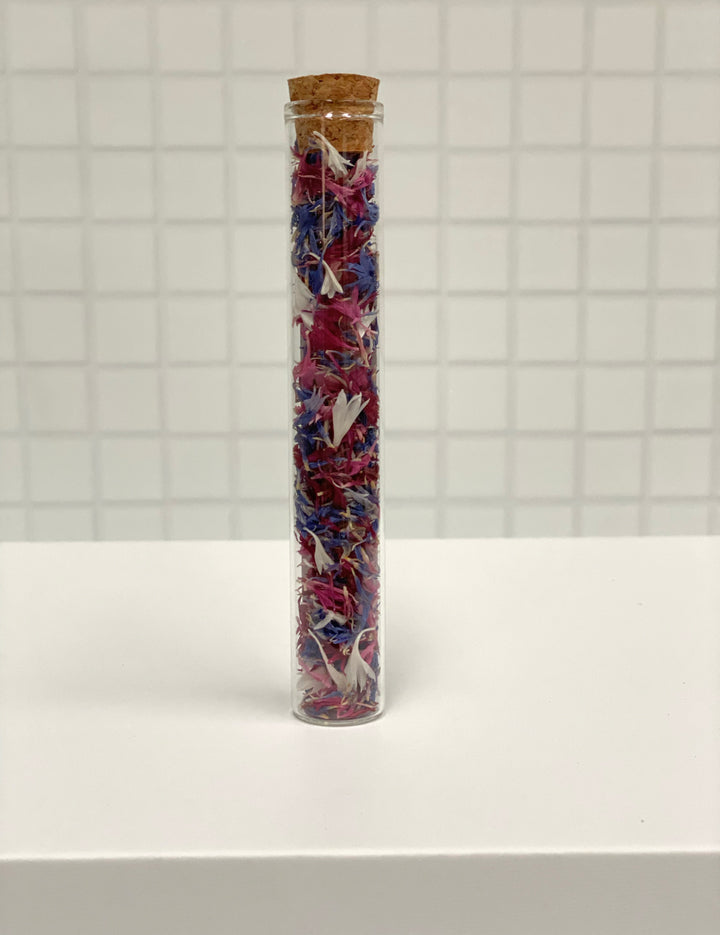 Edible Flower Sprinkles- Berry Mix ** Gift Size- Test Tube