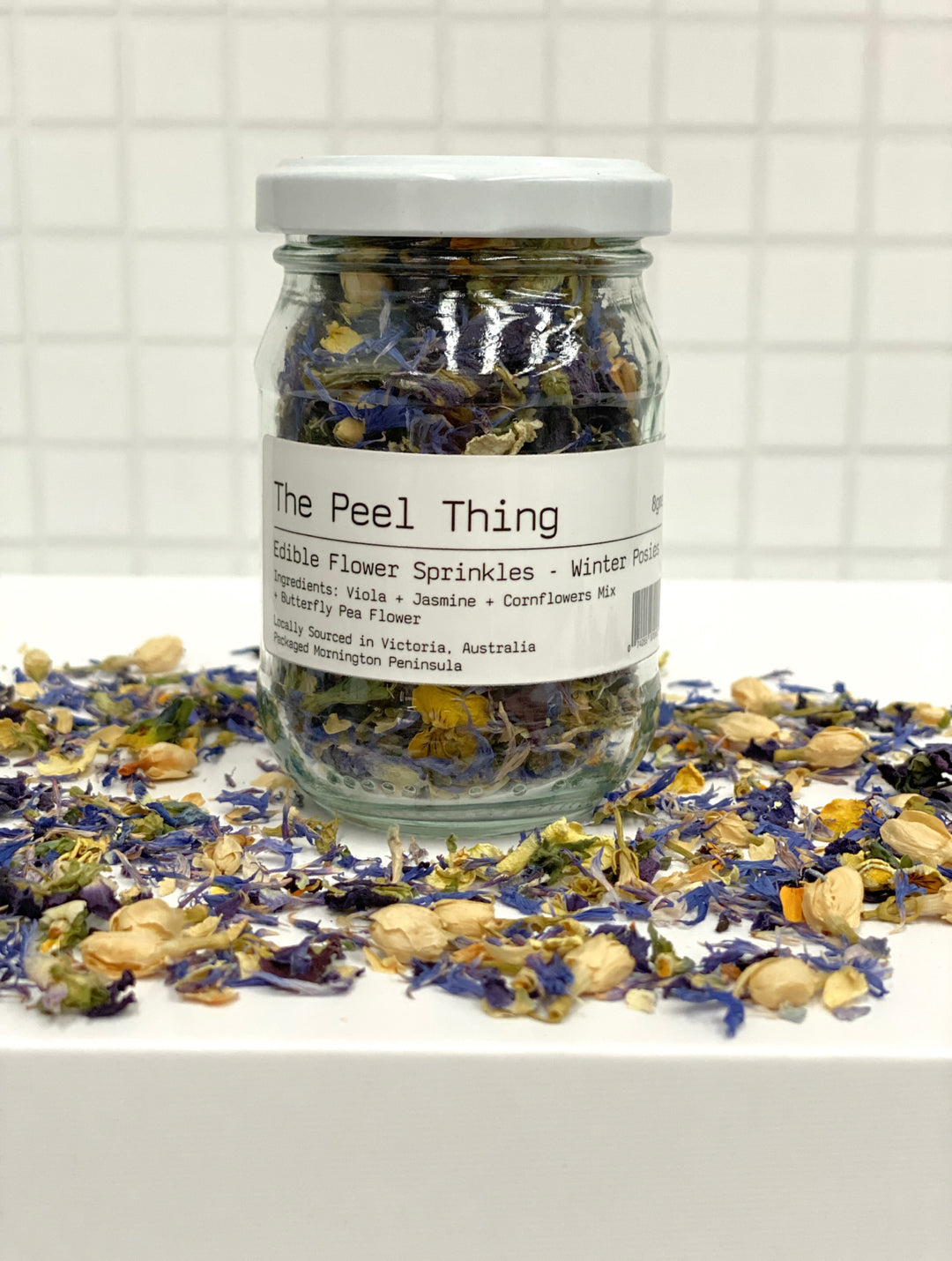 Edible Flower Sprinkles - Winter Posies
