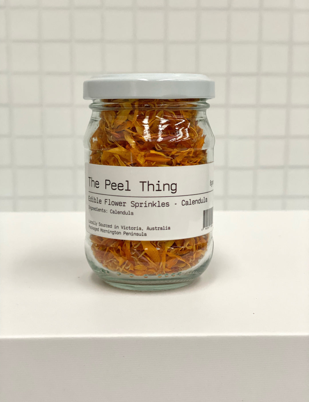 Edible Flower Sprinkles - Orange Calendula