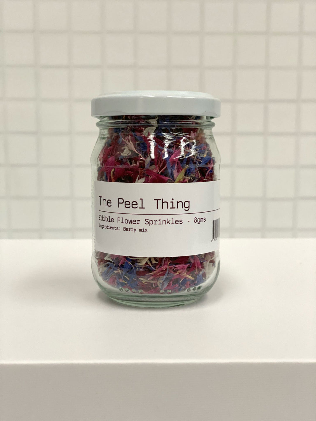 Edible Flower Sprinkles - Berry Mix