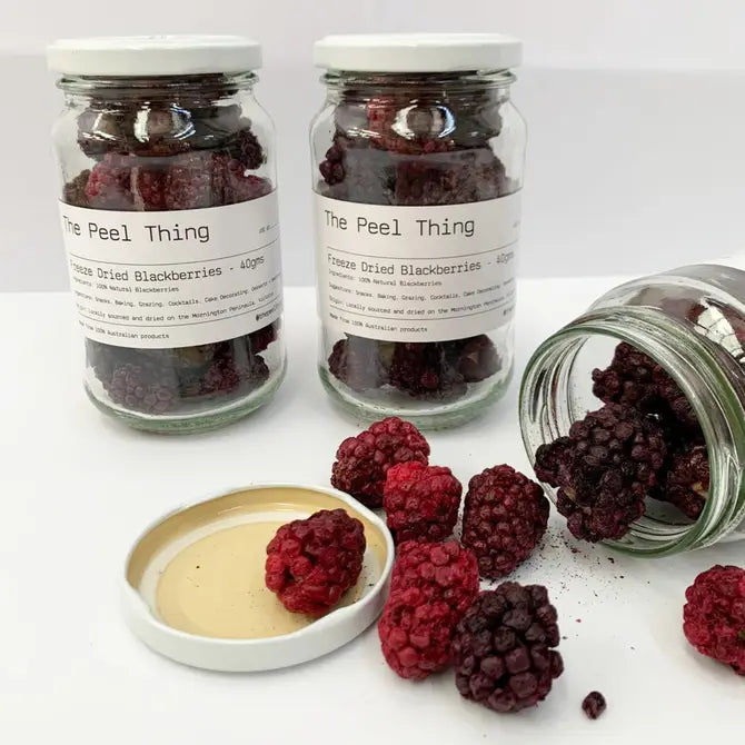 The Peel Thing Freeze Dried Blackberries Whole 40gm