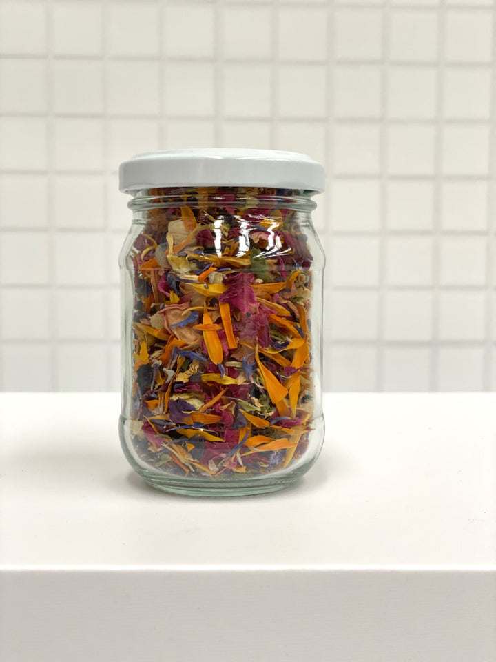 Edible Flower Sprinkles - Rainbow Field