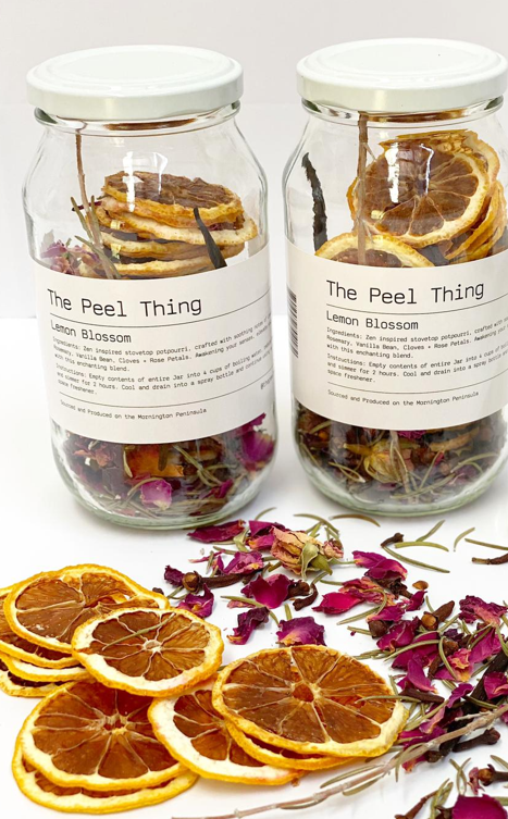 Lemon Blossom Pots - 50 gm -  Stove Top Potpourri
