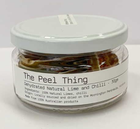 Natural Dehydrated Lime Infused with Chilli - 30gms β The Peel Thing