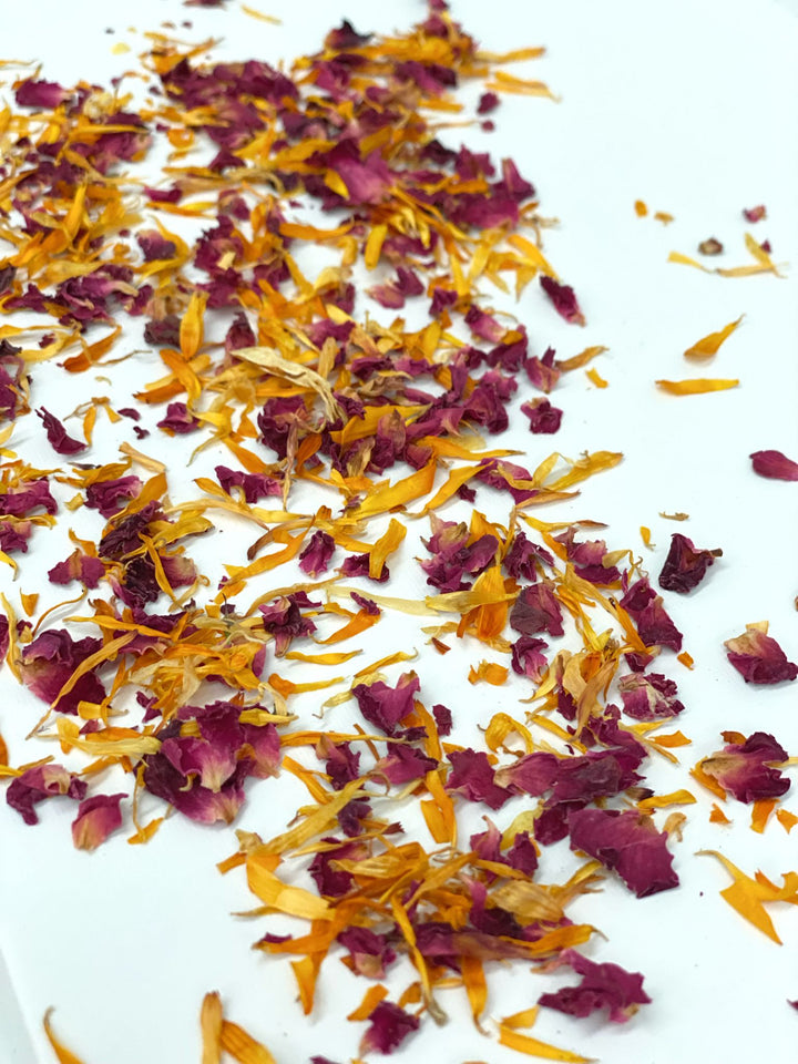 Edible Flower Sprinkles - Sunshine Petals