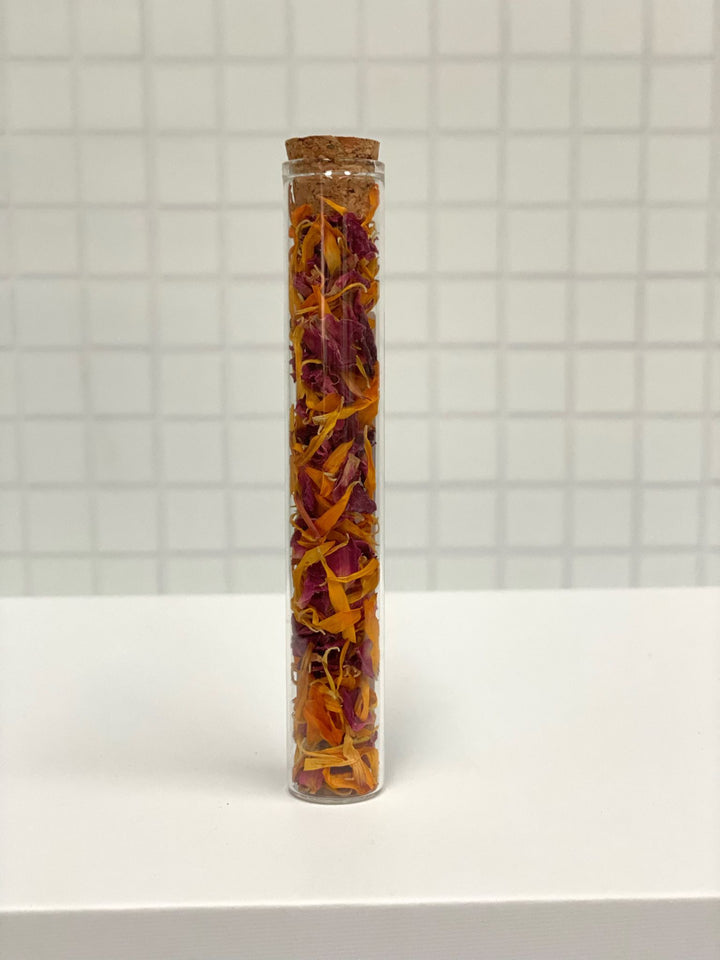 Edible Flower Sprinkles-Sunshine Petals** Gift Size - Test Tube