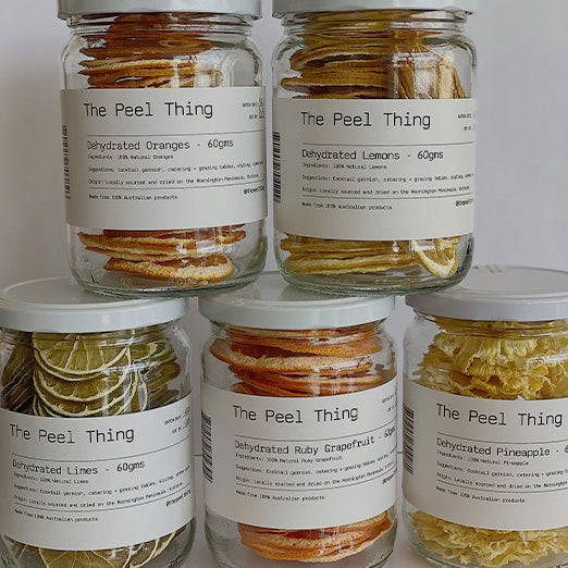 The Peel Thing  Natural & Infused Dehydrated Fruits