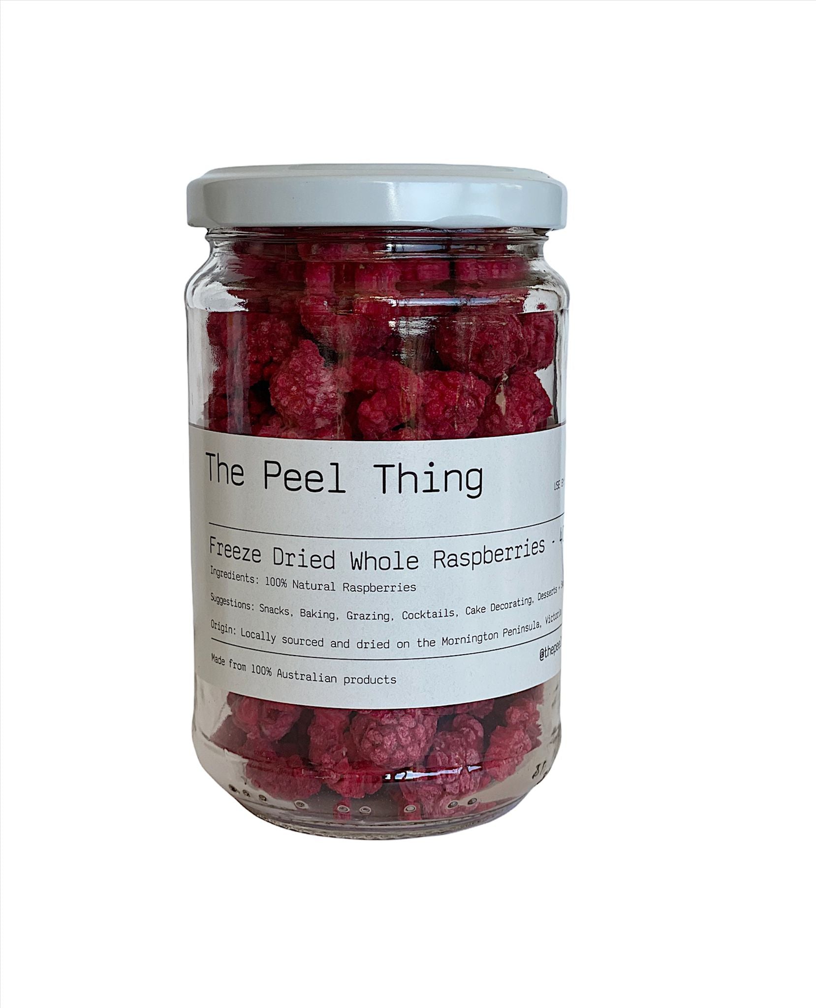 Freeze Dried - Whole Raspberries (40g)