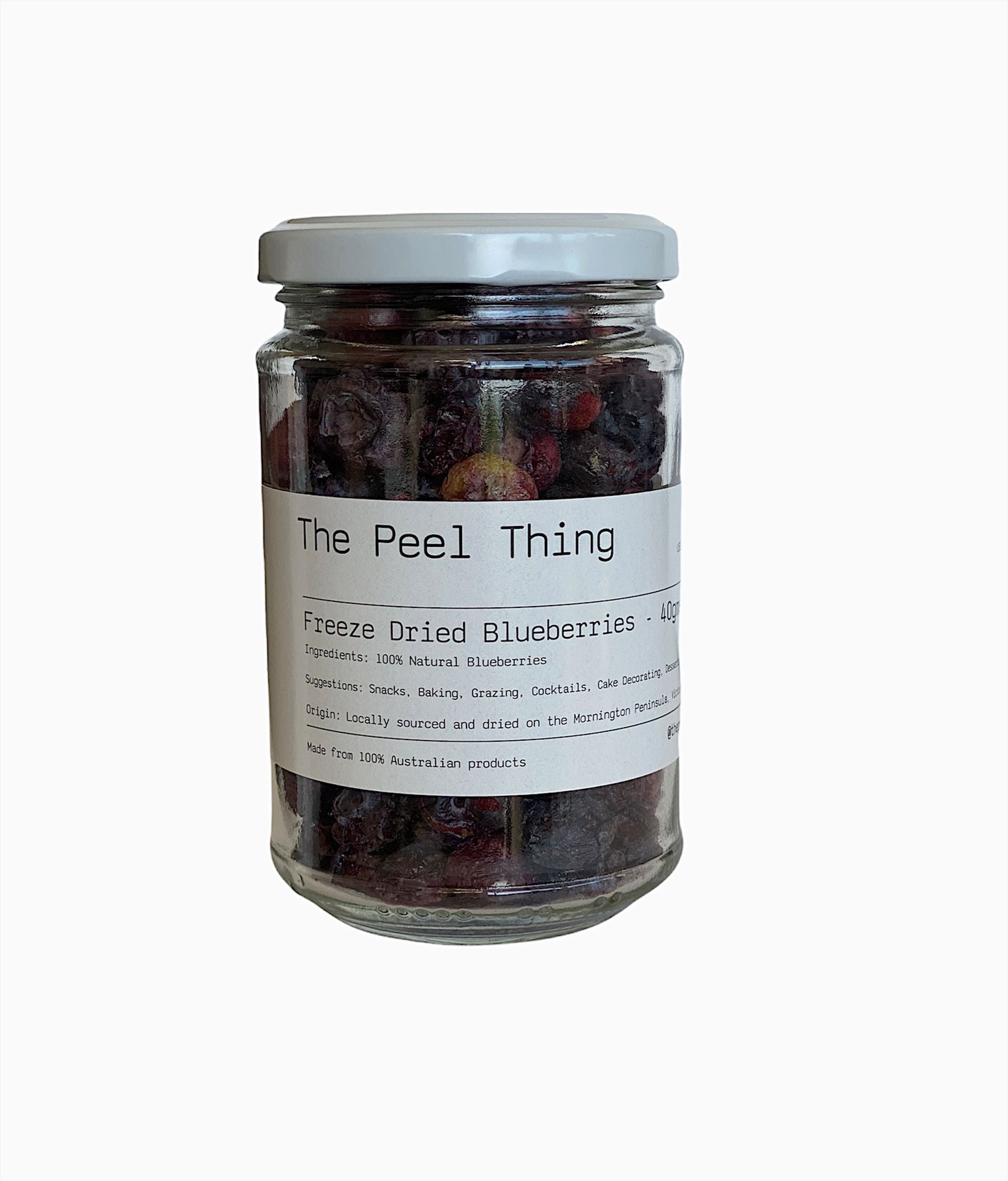 The Peel Thing Freeze Dried Blueberries Whole 40gm