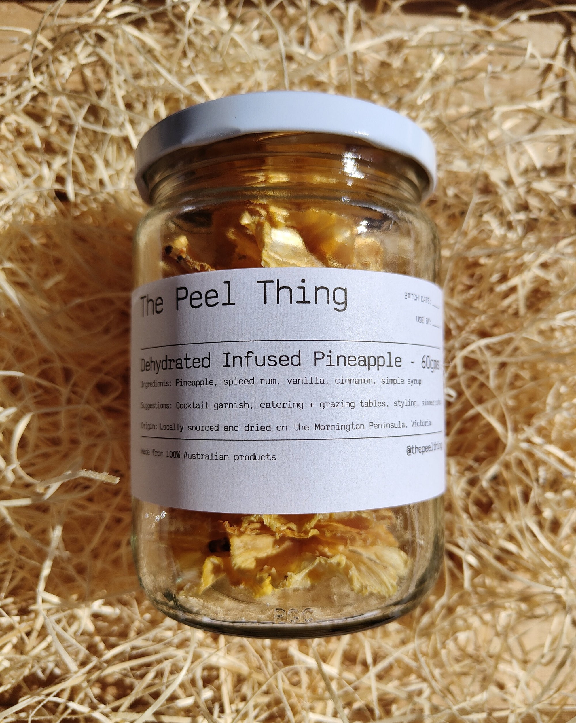 The Peel Thing Infused Pineapples