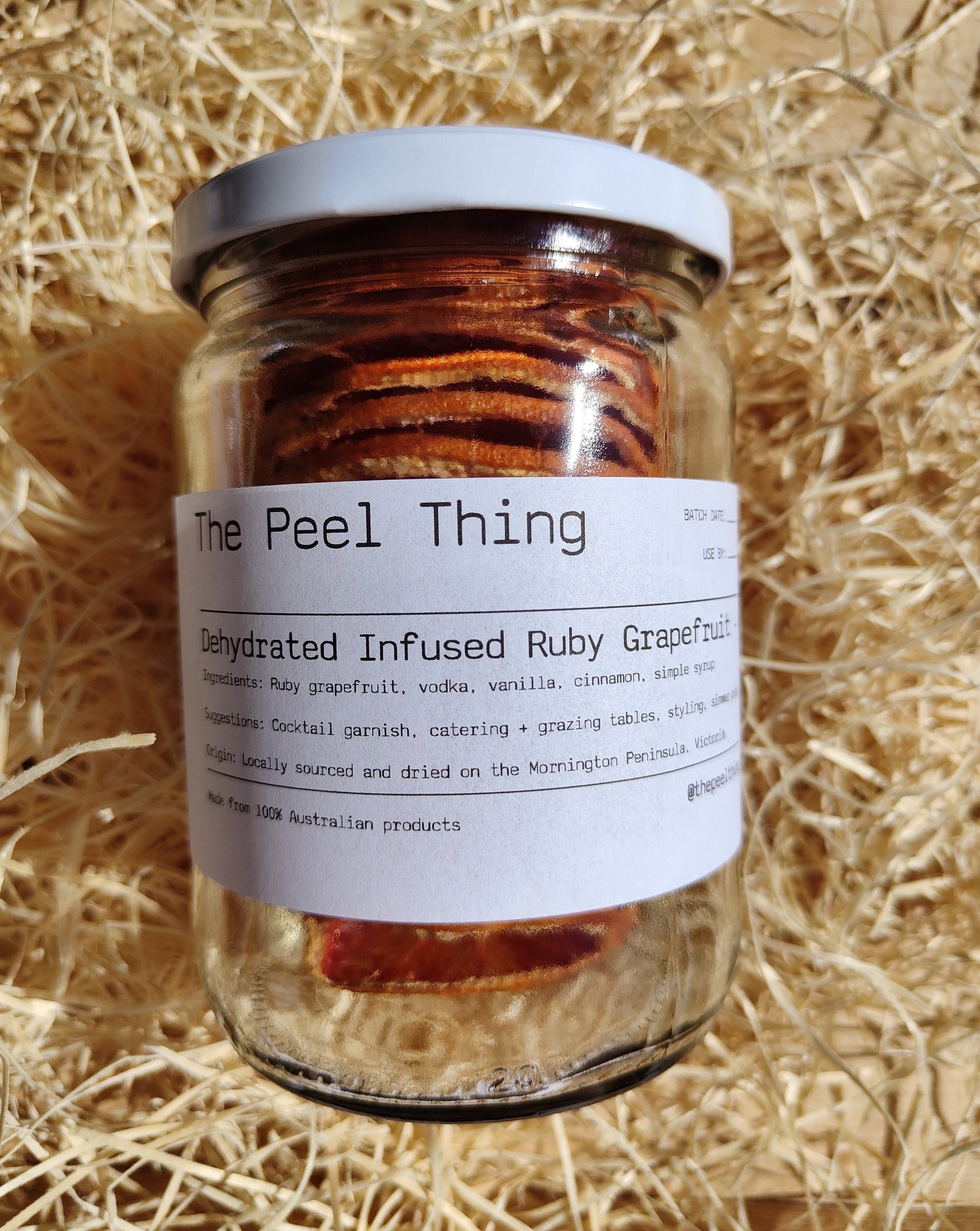 The Peel Thing Infused Ruby Grapefruit