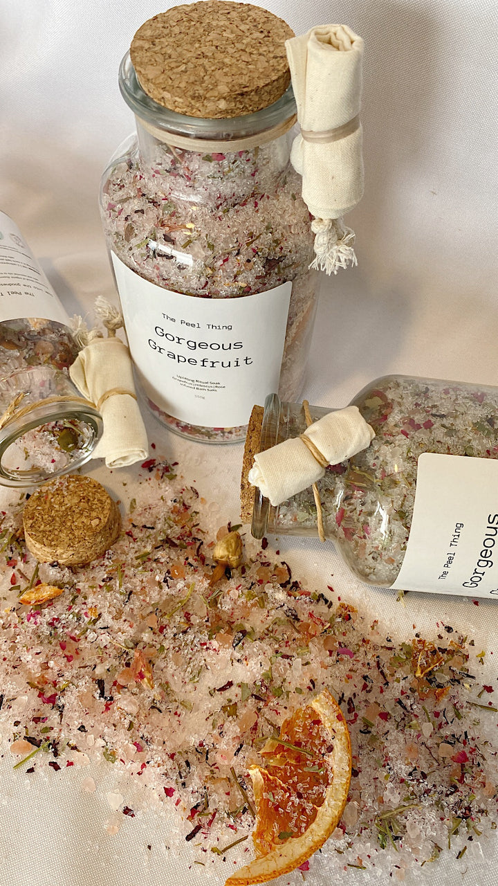 Gorgeous Grapefruit Infused Bath Salts (550g)