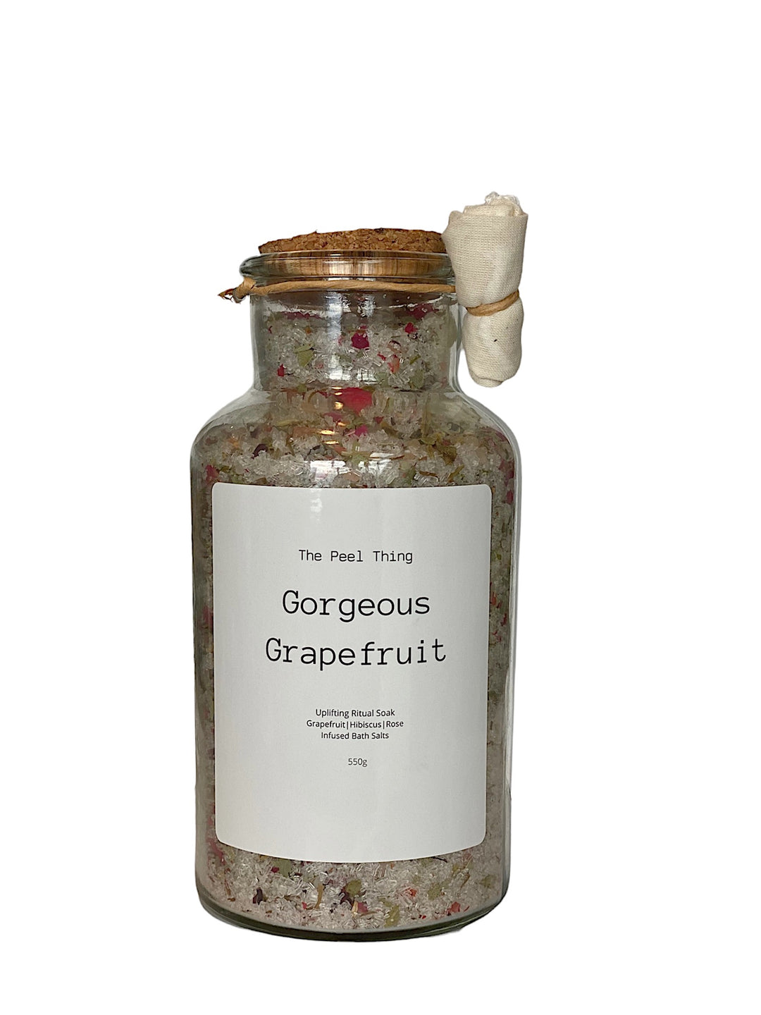 Gorgeous Grapefruit Infused Bath Salts (550g)